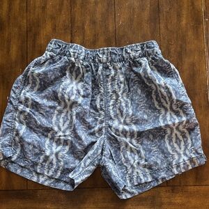Urban Outfitters Gray Patterned Swim shorts